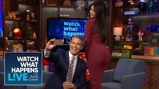 Sizzling Moment #4 Andys Selfie with Kim Kardashians Butt  WWHL