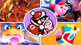 Evolution of Kirby Getting Eaten by King Dedede 1992-2022