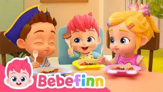 EP26   This Is The Way We Eat Our Meal  Sing along Bebefinn  Nursery Rhymes & Kids Songs