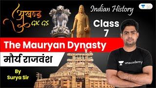 Akhand GK GS  Class 7   The Mauryan Dynasty  मौर्य राजवंश  Surya Prakash Sharma