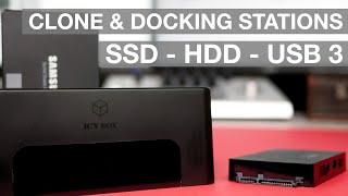 SSD Clone - SSD Docking Station im Vergleich - IcyBox und UGREEN Speedtest - Testventure