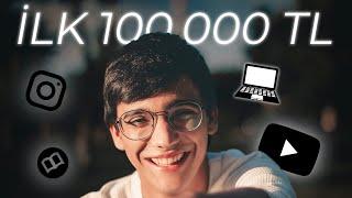 İnternetten ilk 100.000 TL Paranızı Nasıl Kazanırsınız ? 4 iş modeli - İnternetten para kazanma