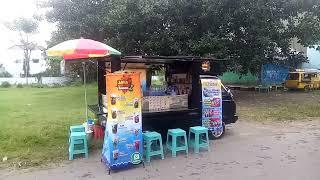 IDE USAHA KEREN UBAH PICK UP CARRY TUA JADI FOODTRUCK