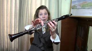 Clarinet Lesson Chromatic Fingerings Part 1