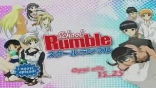 School Rumble 2nd Semester Cartoon Network Italy Promo