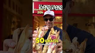 GRATIS 50 schiacciata este viernes 12