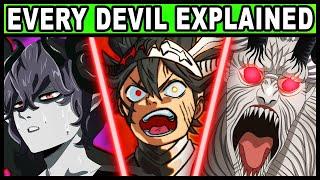 All 15 Devils and Their Powers Explained  Black Clover Every Devil Including Astaroth Liebe Baal
