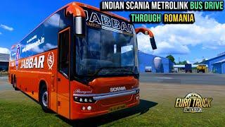  ETS2 Live  Romania Map Mod for Euro Truck Simulator 2 1.50  Indian Scania Metrolink Bus Drive