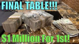 I Make FINAL TABLE Of $50k $1 MILLION For First My BIGGEST SCORE Ever Poker Vlog Ep 295