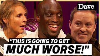 Emmanuel Sonubis Most SHOCKING Confessions  Mel Giedroyc Unforgivable  Dave