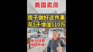 美国卖房，如何花5K能多卖10W  Irene and Ricky Zhang Real Estate Group #尔湾