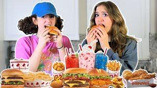 GUESS the FAST FOOD Challenge Annelise & Julia