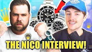 Nico Leonards LOVE For Rolex HATE For Hublot Selling to Celebs and Losing £400K