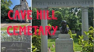 MUHAMMAD ALI & COL SANDERS GRAVESITES. Cave Hill Cemetary-Louisville KY. #travel #vlog #memorial