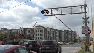 Railroad Crossing  Braker Ln Austin TX Video 5