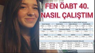 Fen ÖABT de nasıl 40. oldum?