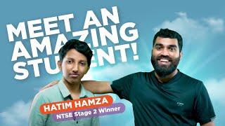 Interview with NTSE Stage 2 Winner  Hathim Hamza  My Student