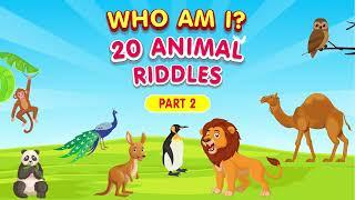 Animal Riddles for Kids PART 3  20 Fun Riddles with Answers