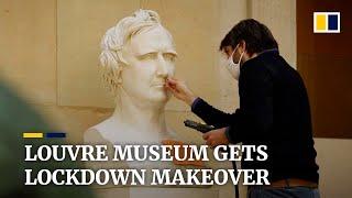 Louvre museum uses coronavirus lockdowns as an opportunity to restore art