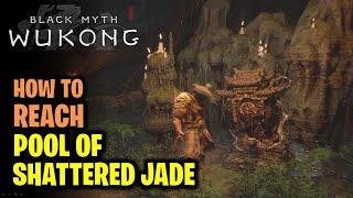 Pool of Shattered Jade Shrine Location in Chapter 4  Black Myth Wukong