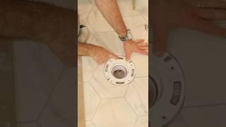 How to Raise a Toilet Closet Flange - #shorts