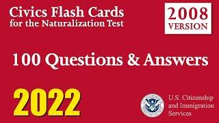 US Citizenship Test 2022 100 QUESTIONS & ANSWERS