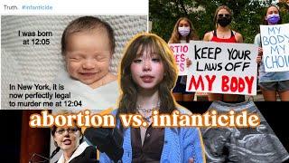 abortion vs. infanticide is there a moral difference?