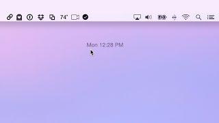 Mac Tip Rearrange and remove stock menu bar icons on Mac