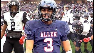 Sights & Sounds   TEXAS H.S PLAYOFFS   Allen v Euless Trinity  6A D1 Regionals  Sights & Sounds