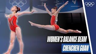 Gold in Women’s Balance Beam - Chenchen Guan🪄