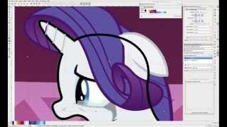 Vectoring Timelapse Rarity imitates the Sphinx