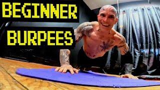Beginner Burpees How to do your first burpee 