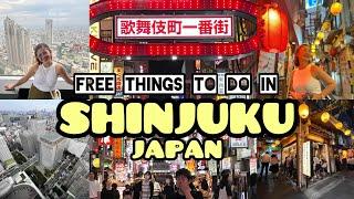 TOKYO JAPAN  FREE THINGS TO DO IN SHINJUKU  FOR A DAY
