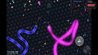 Chơi Slither.io rắn săn mồi trên điện thoại bất ngờ gặp fan culytv