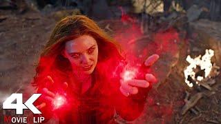 Wanda Vs Thanos - Fight Scene In Hindi - Avengers Endgame Movie CLIP 4K HD