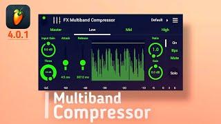 How To Use Multiband Compressor For Mastering  Fl Studio Mobile 4.0.28