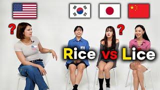 Why Some Asian Accents Swap Ls and Rs in English? American Korean Japanese Chinese