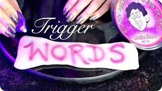 ASMR Extremely Close Breathy Whispers Repetitive Trigger Words & Writing with Light  Ear to Ear