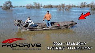 Pro Drive 1848 X Series TD Edition 2023 Our NEW Duck Boat