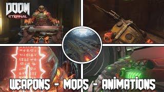 DOOM Eternal - All Weapon and Ability Locations Power Ups Weapon Mods and Weapon Animations PC