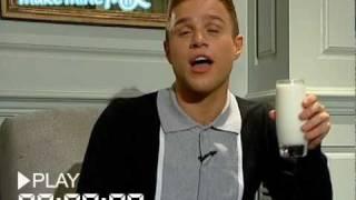 Olly Murs takes the make mine Milk Challenge facebook.commakeminemilk