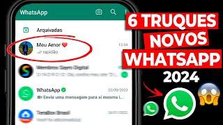 EITA SAIU 6 Novos Truques do Whatsapp que Você Precisa Conhecer  2024