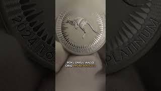 NAJPOPULARNIEJSZA Platynowa Moneta Australijski Kangur 1 oz  #inwestowanie #platyna #monety #metale
