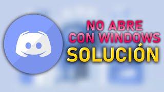 SOLUCIÓN Discord no abreno inicia al prender la computadora