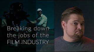 The different jobs in the Film Industry Breaking it down