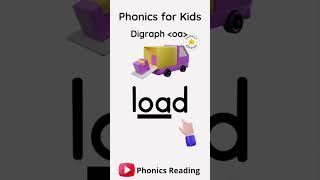 Digraph oa Words #phonics #learnenglish