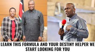 LEARN THIS FORMULA AND YOUR DESTINY HELPER WE START LOOKING FOR YOU - APOSTLE JOSHUA SELMAN