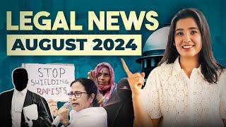 2024 Important Legal Current Affairs  August 2024