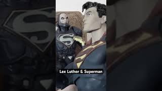 Lex Luthor and Superman Multiverse Partying #mcfarlanetoys #actionfigure #superman #lexluthor