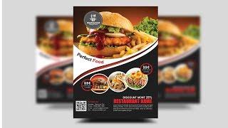 How to Create a Professional Flyer in Photoshop Restaurant Flyer